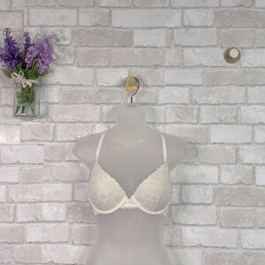 Aerie White Push-Up Bra